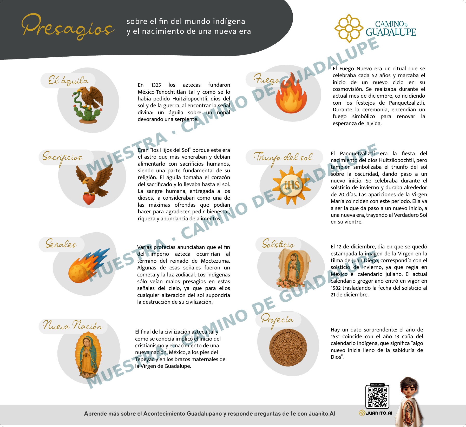 Cartel 1: Presagios sobre el fin del mundo indígena y el nacimiento de una nueva era