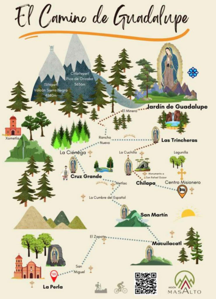 camino-de-guadalupe-mapa